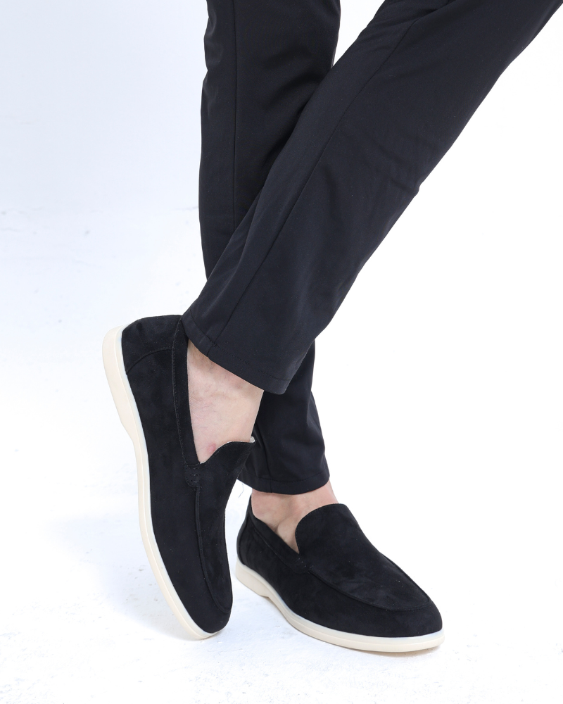 Suede loafer